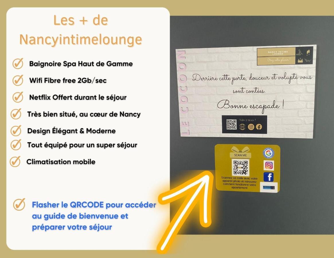 Suite Le Cocoon & Spa By Nancyintimelounge Екстериор снимка